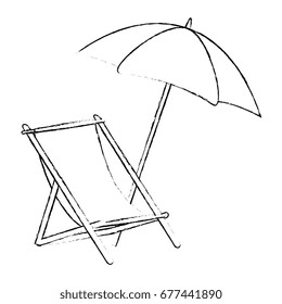 beach seat icon