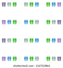 Beach shoes beach holiday vector background