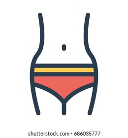 Beach shorts icon