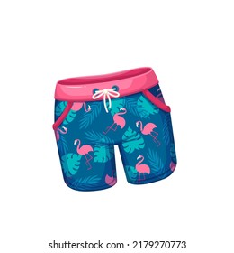 Beach Shorts Vector Illustration Cartoon Isolated Stock Vector (Royalty ...