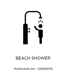 beach Shower icon. beach Shower symbol design from Travel collection. Simple element vector illustration on white background.