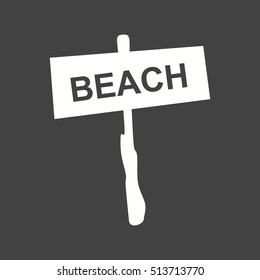Beach Sign