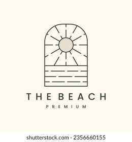 Beach Simple Creative Idea Natural Concept .