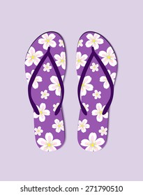 beach slippers