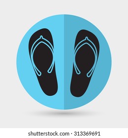 Beach slippers