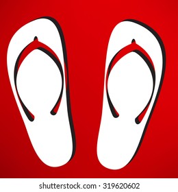 Beach slippers