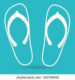 Beach slippers