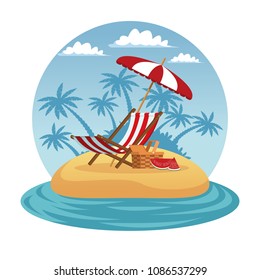 Beach and summer