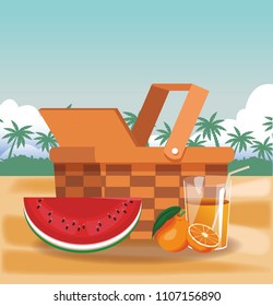 Beach and summer