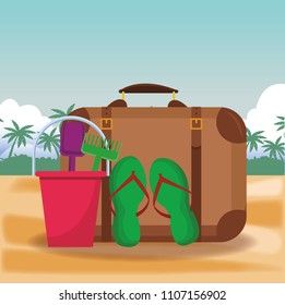 Beach and summer