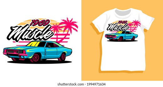 Diseño de camisetas de verano