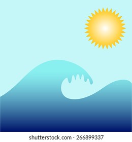 beach sun