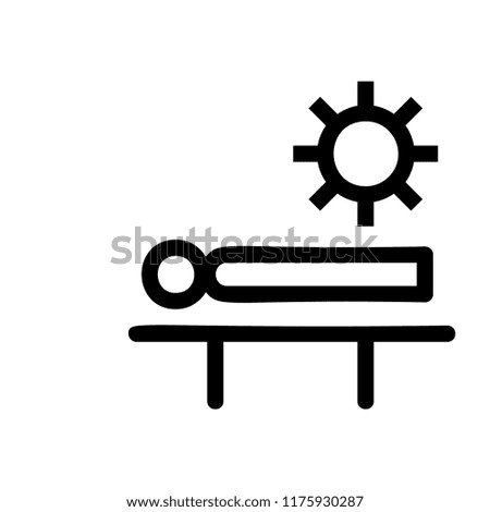 Similar – Image, Stock Photo lifeguard tower Relaxation