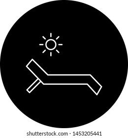  Beach Sun icon for your project
