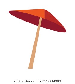 Ilustración del vector del paraguas de Beach Sun