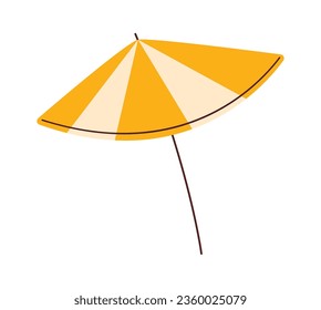 Beach Sun Umbrella Vector Illustration