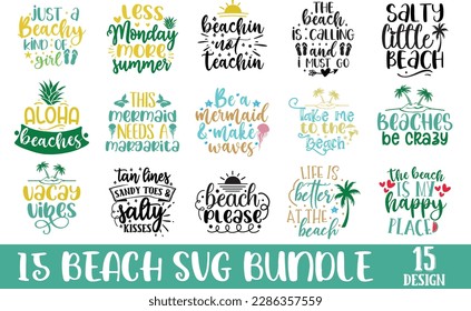 Beach SVG Bundle, Beach SVG