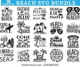 Beach SVG Bundle, Summer Svg Bundle svg