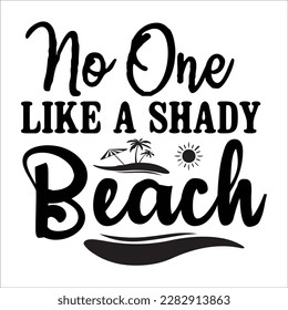 Archivo de corte de diseño de svg de playa