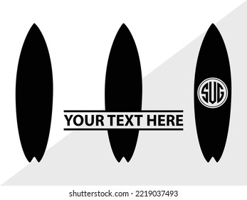 Beach SVG Printable Vector Illustration