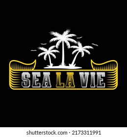 BEACH T SHIRT AND TYPOGRAPHY DESIGN