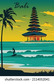 Premium Vector  Vector illustration of welcome to bali for social