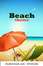 Beach theme