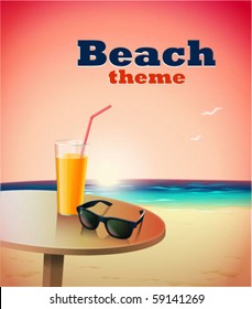 Beach theme