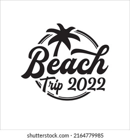 Beach Trip 2022 eps Design 