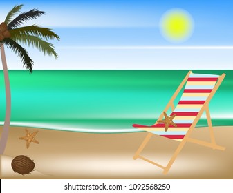 Beach tropical plants