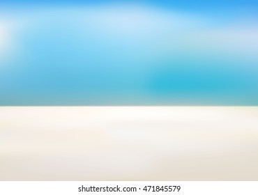 Beach and tropical sea