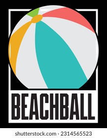 Beach t-shirt, Beach mode t-shirt, Beachball t-shirt
