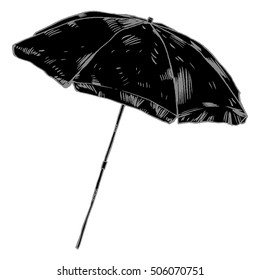 Beach umbrella