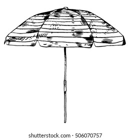 Beach umbrella