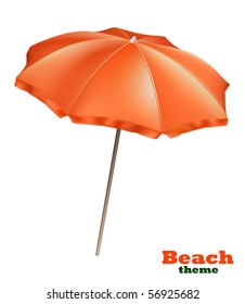 Beach umbrella