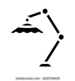 beach umbrella glyph icon vector. beach umbrella sign. isolated contour symbol black illustration