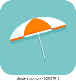 beach umbrella icon