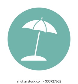 Beach Umbrella Icon