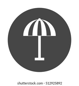 beach umbrella icon