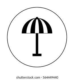 beach umbrella icon
