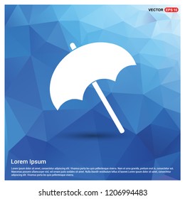 Beach Umbrella Icon - Free vector icon
