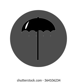 Beach umbrella icon,eps 10