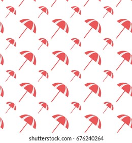 Beach umbrella isolated