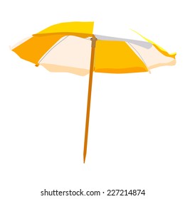 Beach umbrella, beach umbrella isolated, beach umbrella vector