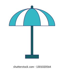 beach umbrella symbol