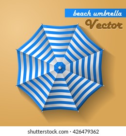 Beach umbrella top