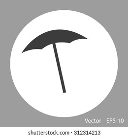  beach umbrella vector