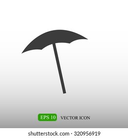  beach umbrella vector