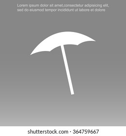  beach umbrella vector