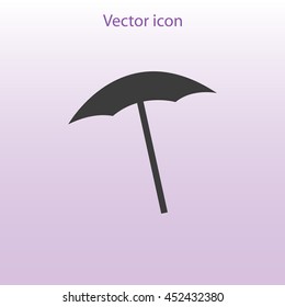  beach umbrella vector
